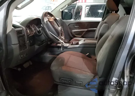 2015 Nissan Titan S из США, поврежденный, VIN 1N6BA0CAXFN512903